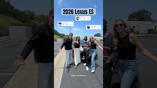 Rate our Group Review of the 2026 @lexus ES! #lexus #lexuses #automobile #cars #review