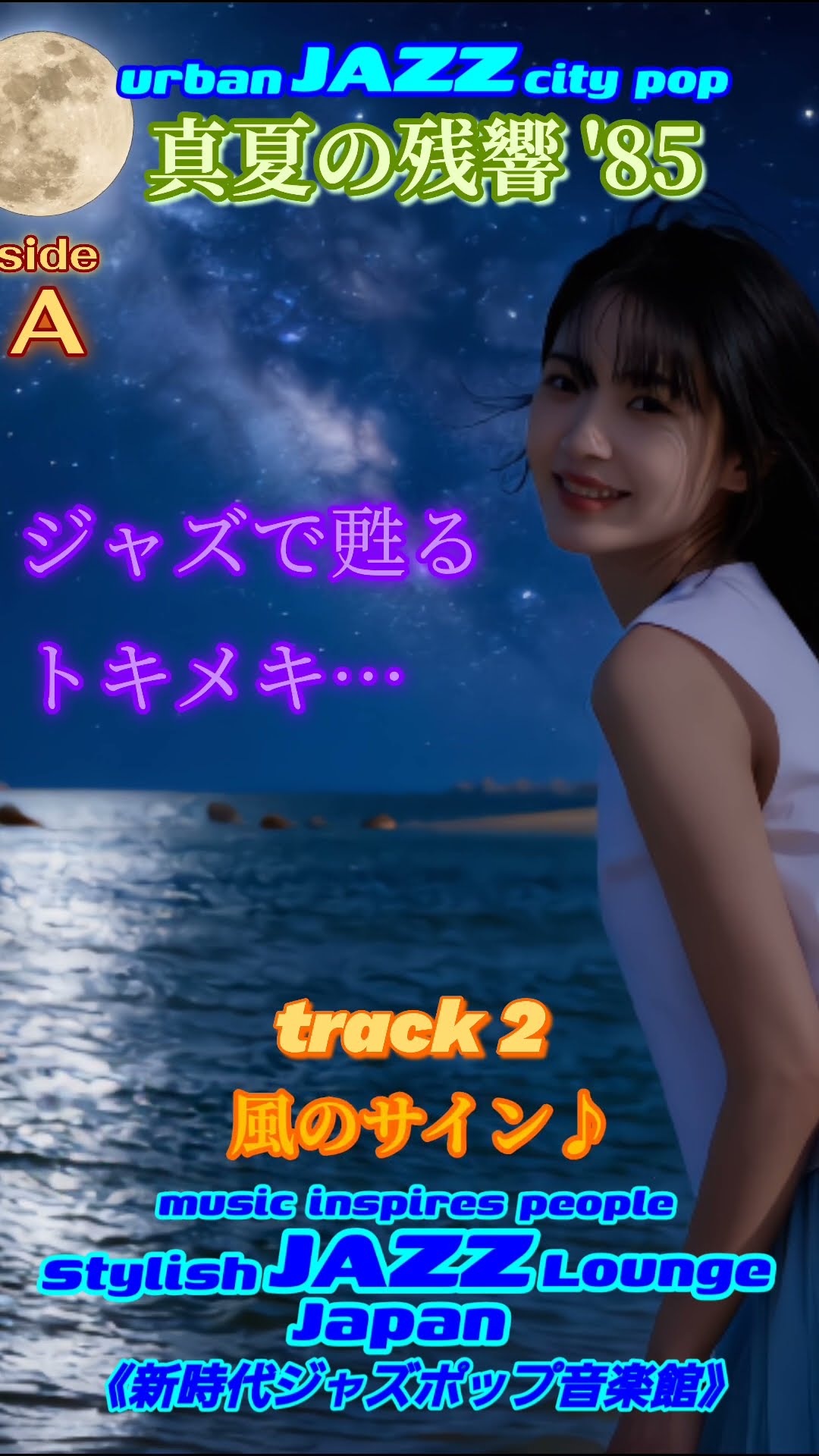 風のサイン♪【JAZZ 真夏の残響 '85 side A track 2】#ジャズ #jazz