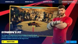 Fortnite Creative:  SYPHERPK'S PIT !  ( Island Code: 2545-5795-5996 )