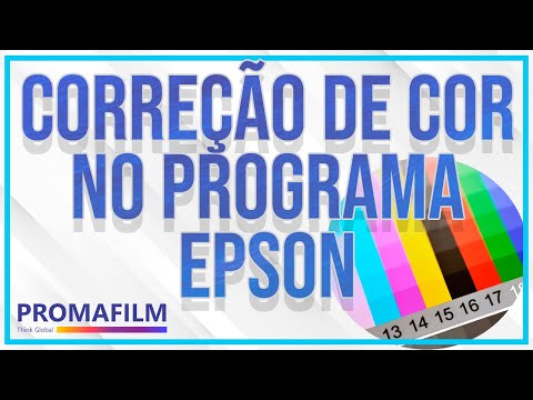 CORREÇÃO DE COR NO PROGRAMA EPSON PARA SUBLIMAÇÃO