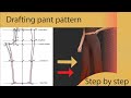 How to Draft a Perfect Pant Pattern | Step-by-Step Tailoring Tutorial!