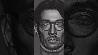 Ryuichi Sakamoto - Likeness of the late great Japanese composer by ZBrushCentral artist “FTC”