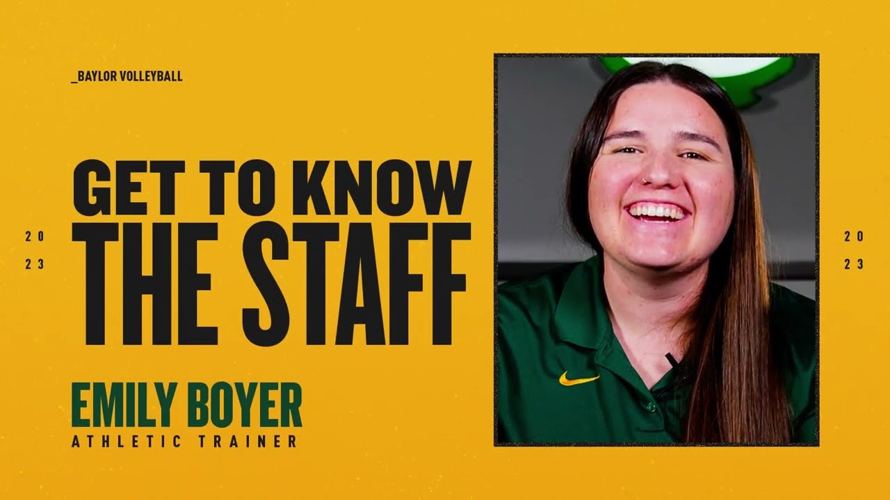 Baylor Volleyball: Staff Interview with Emily Boyer