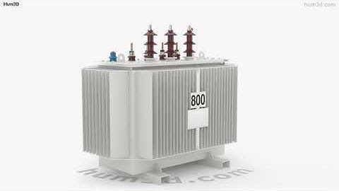 Power Transformer 3D model by 3DModels.org