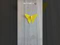 BUTTERFLY ORIGAMI| TUTORIAL| HOW TO MAKE PAPER BUTTERFLY CRAFT| FOLDING| ART