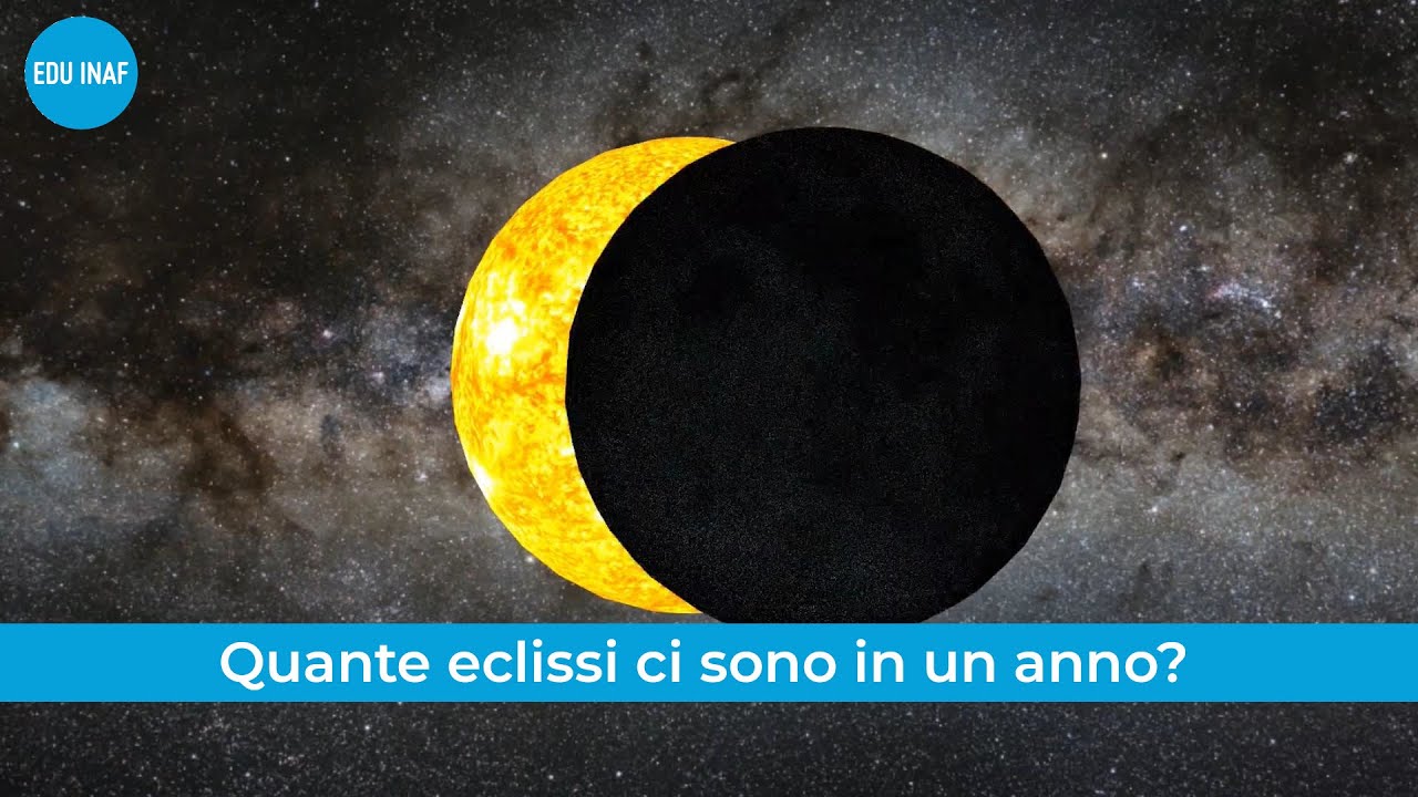 Quante eclissi di Sole ci sono in un anno? - YouTube