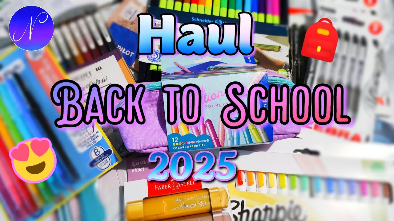 Haul Back To School ITA 2025-26 🥰 Tanti acquisti di cancelleria su Amazon