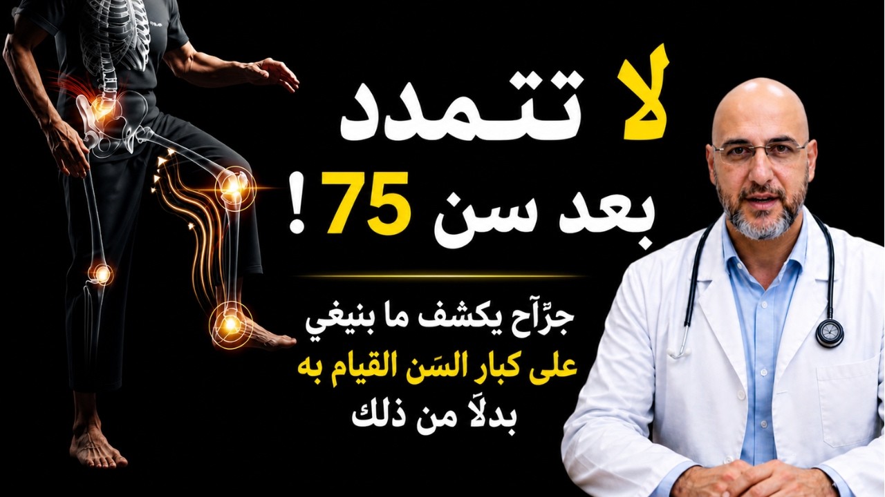 لا تتمدد بعد سن 75! جرّاح يكشف ما ينبغي على كبار السن القيام به بدلًا من ذلك