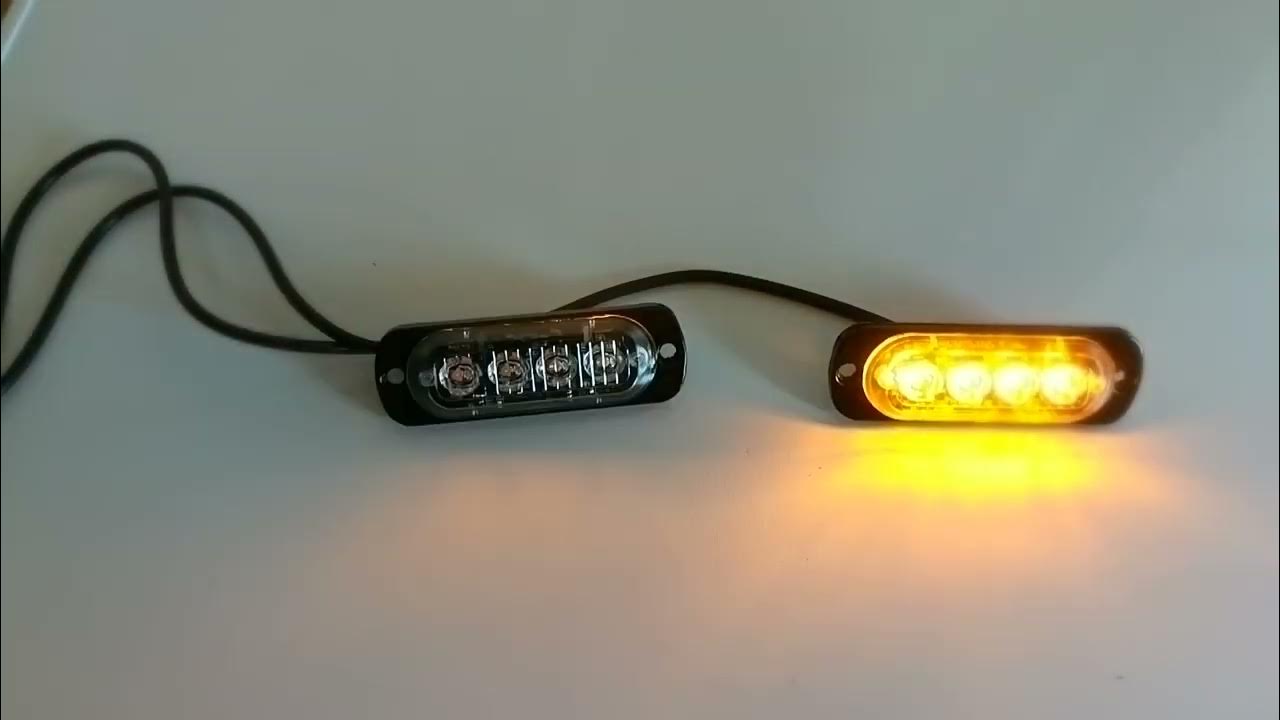4 LED Strobe Light YouTube