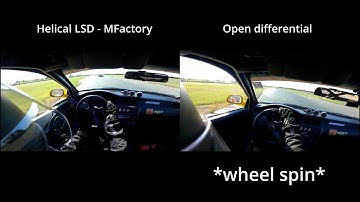 MFactory LSD vs Open differential - FWD Honda Civic track test (S20 LSD)