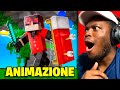 REAGISCO ALLE ANIMAZIONI DELLE BEDWARS SU MINECRAFT