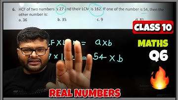HCF of two numbers is 27 and their LCM is 162. If one of the number is 54, then the other number is: