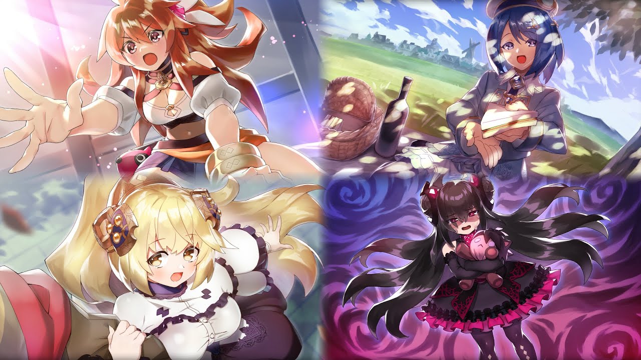 カルドアンシェル - 登場ゲーム『トライアングルマイスター』紹介映像