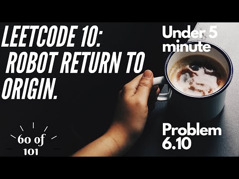 Robot Return to Origin - LeetCode - 60 - Easy