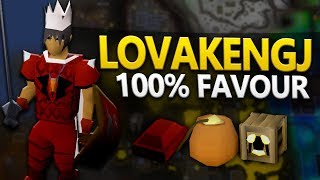 100% Lovakengj Favour Guide (OSRS)