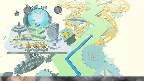 dancing line the beginning/time [epic cam glitch]