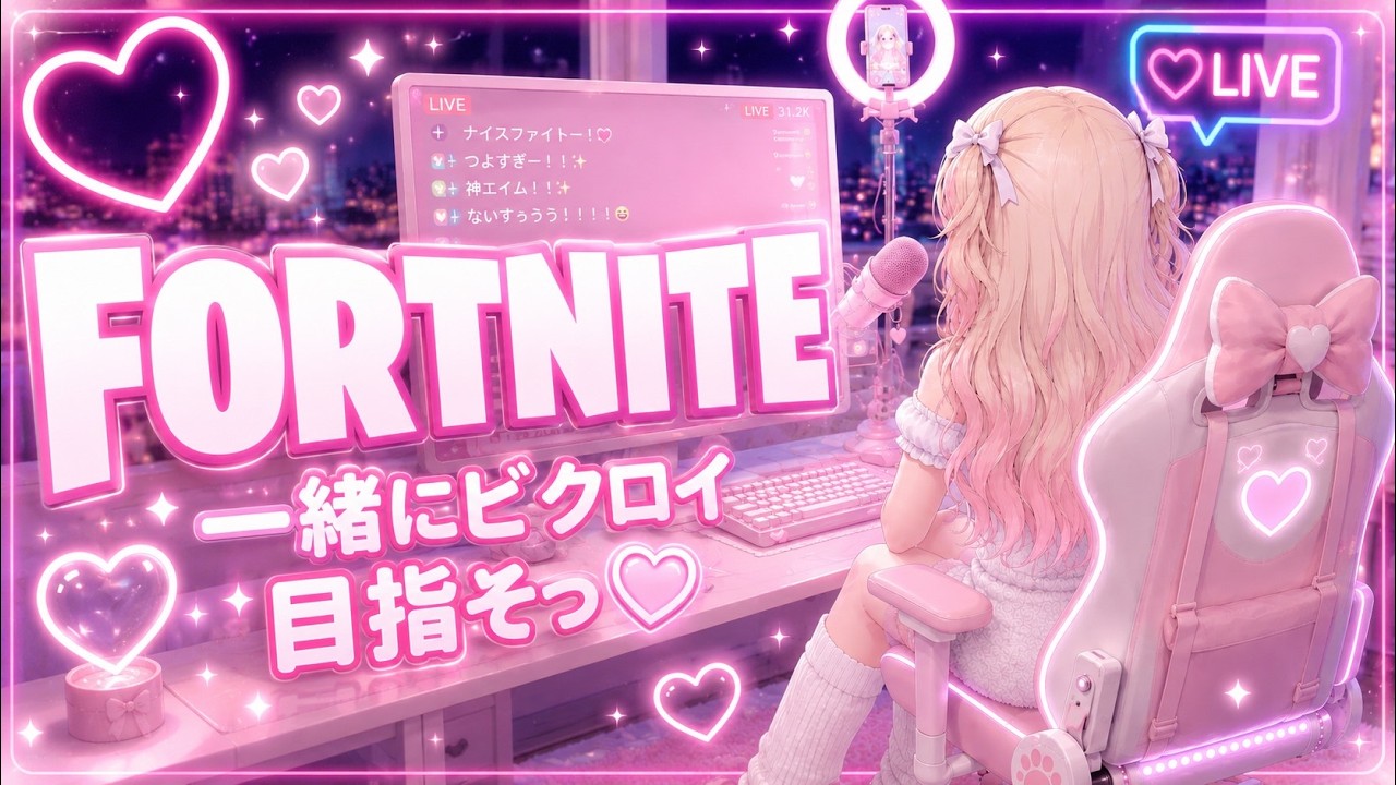 【フォートナイト】リロードランク配信!参加型 #vtuber #shorts