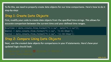 How to Echo Statements Based on Time of Day in PHP