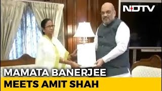 ममता बनर्जी असम नागरिक & 39 वृद्धि सूची में बैठक के साथ अमित शाह