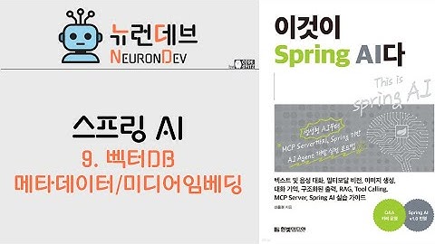 스프링AI 9 - 벡터DB - 메타데이터, 미디어임베딩