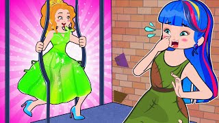 Rich vs Poor Princess, But in Jail! How to Escape From Jail? Funny Situations | Poor Princess Life by SM Story Animated 171,228 views 2 months ago 1 hour, 9 minutes