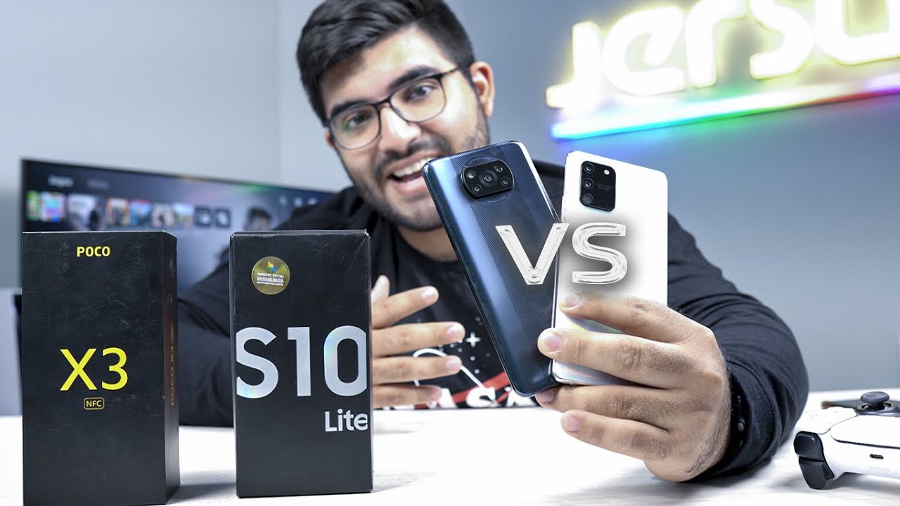 Galaxy S10 Lite vs Poco X3! Qual vale mais a pena? Qual o melhor até os R.000? COMPARATIVO GERAL😍