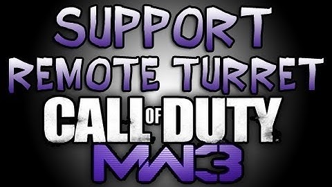 Modern Warfare 3 - Remote Turret - Support Strike Package
