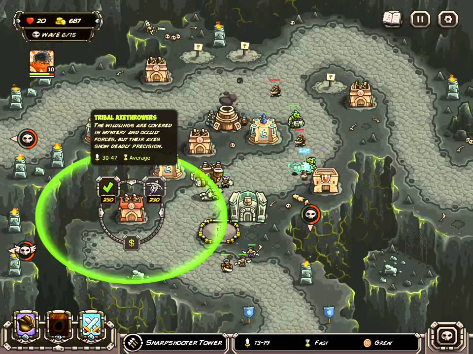 kingdom rush frontiers walkthrough