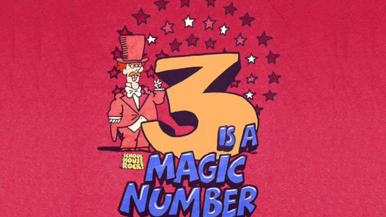 3 Is The Magic Number By Bob Dorough Youtube