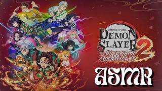 ASMR Demon Slayer THC2 | First Time Playing (Whispering & Controller Sounds)