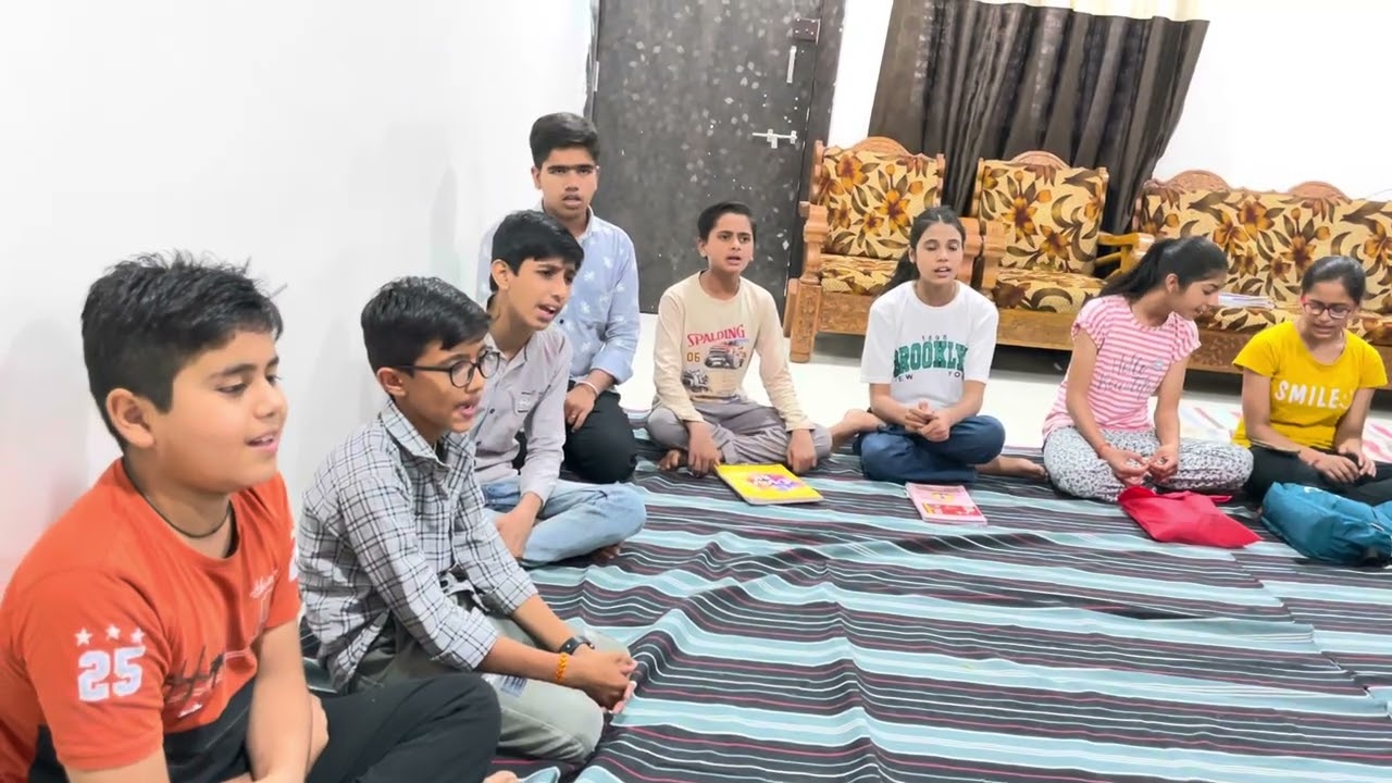 #भजन - बोल पिंजरे का तोता राम,  #चौधरी बंधु संगीत गुरुकुल शामगढ़ के बच्चों द्वारा,  # भाव पूर्ण भजन