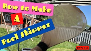 how to make a pool skimmer
