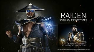 Injustice 2 Raiden Gameplay Trailer + Super Move 4K