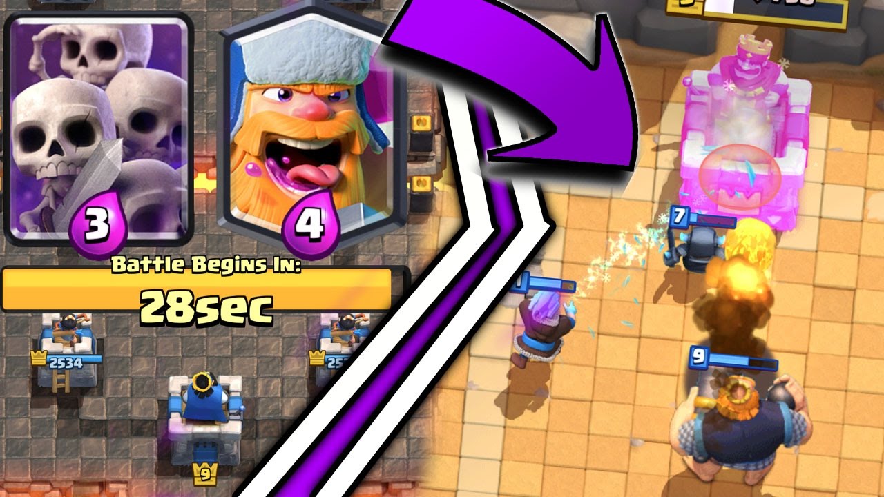 OMG! THE SECRET TO WIN THE CROWN DUEL CHALLENGE in Clash Royale!! YouTube