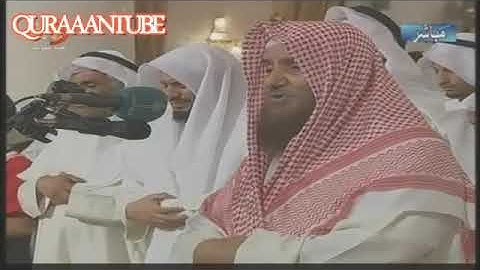 تأثر الشيخ عبدالرحمن عبدالخالق في أواخر سورة البقرة في صلاة الخسوف