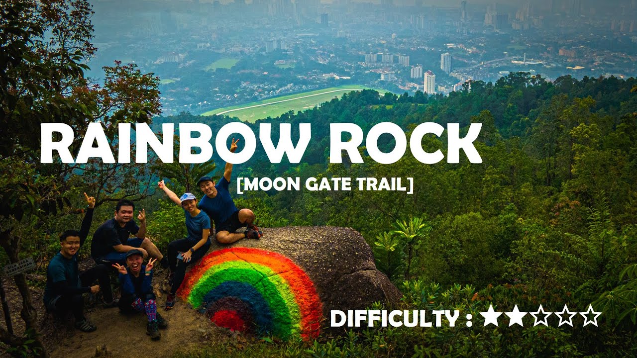 【Wild Wow #37.0】 Rainbow Rock Hiking Trail | 七彩石/彩虹石 | MoonGate Trail |  Penang Hill | Penang | VLOG