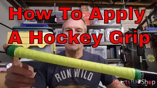 How To Apply A Grip To Your Hockey Stick screenshot 5