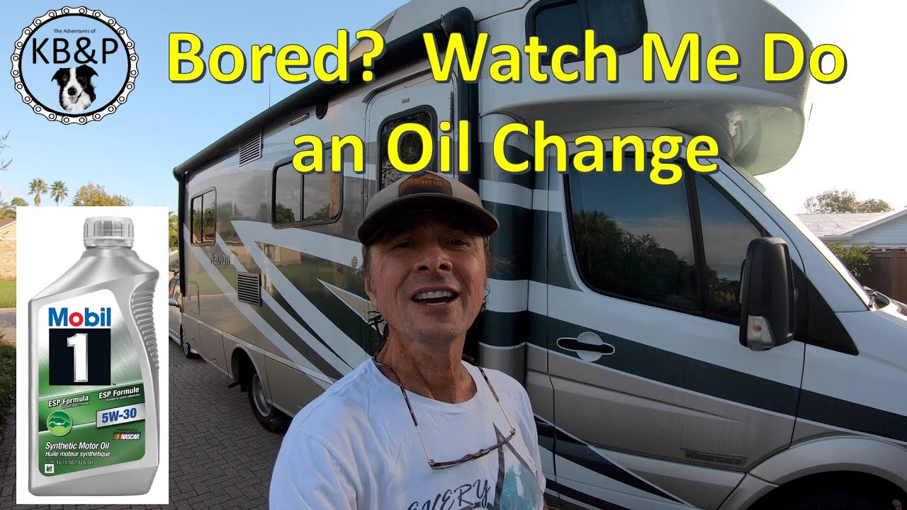Navion or View RV Oil Change & Air Filters   4K