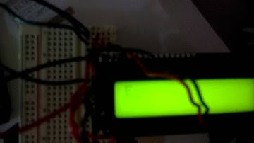 Arduino Uno + Parallax LCD + LEDs