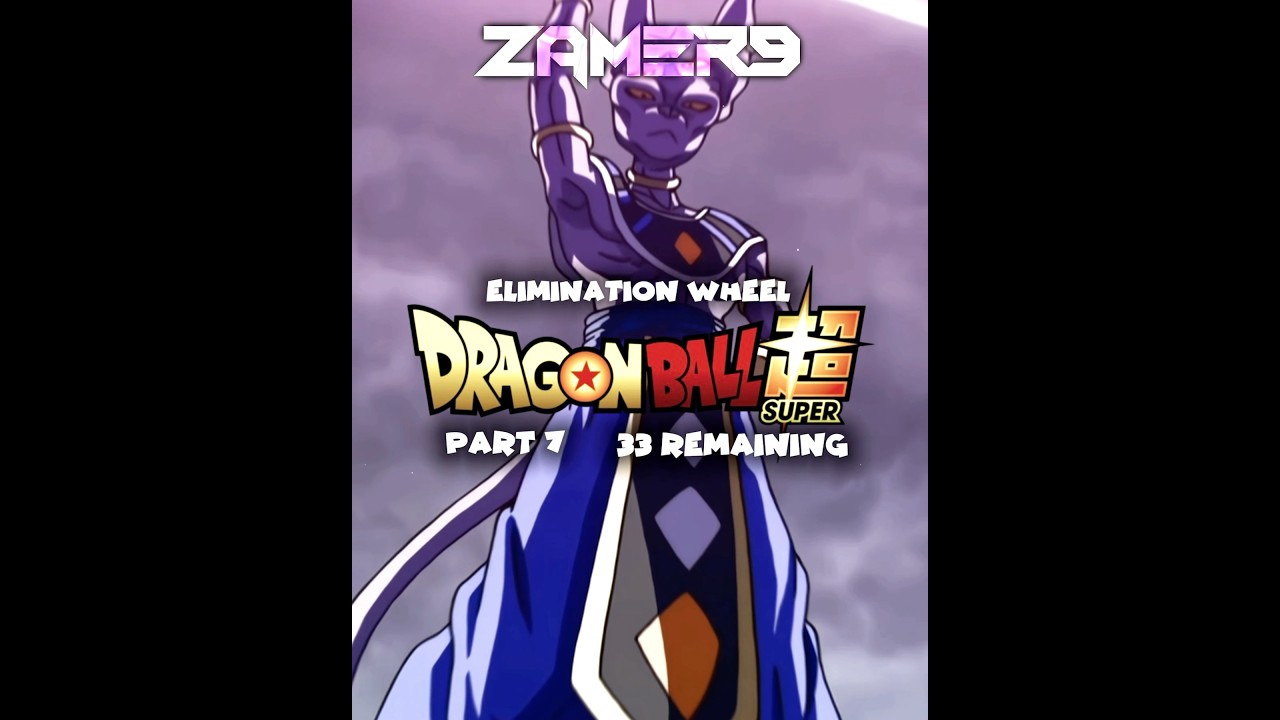 Dragon Ball Elimination Wheel Part 7 Matchup By ​⁠