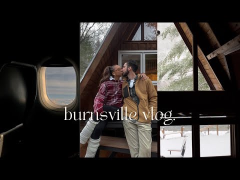 getting snowed-in in the mountains. | BURNSVILLE, NC TRAVEL VLOG