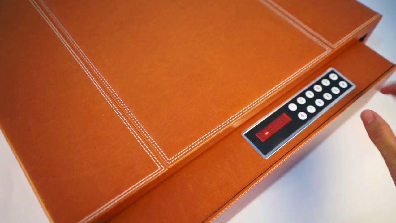 Jewel Safe // Tan Leather Finish video thumbnail