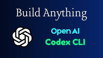 Build anything with OpenAI Codex CLI #ai