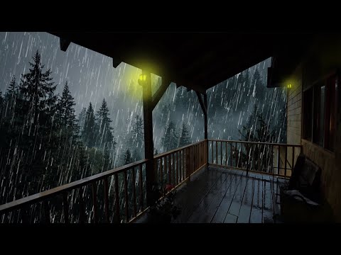 Lluvia Relajante Para Dormir, Relax - Sonido de Lluvia y Truenos - Rain Sound for Sleeping 151