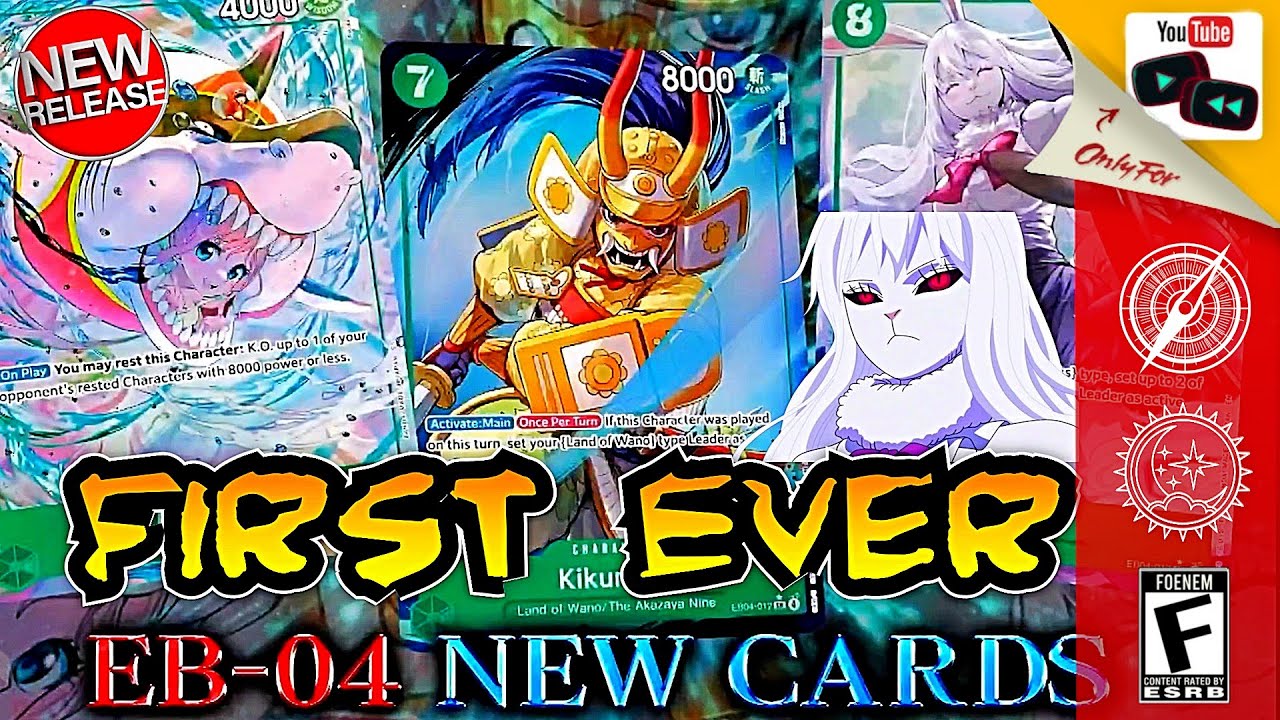 Мы первыми в мире получим карты EB-04 вместе с OP14?! | В карточной игре One Piece TCG появилась ...