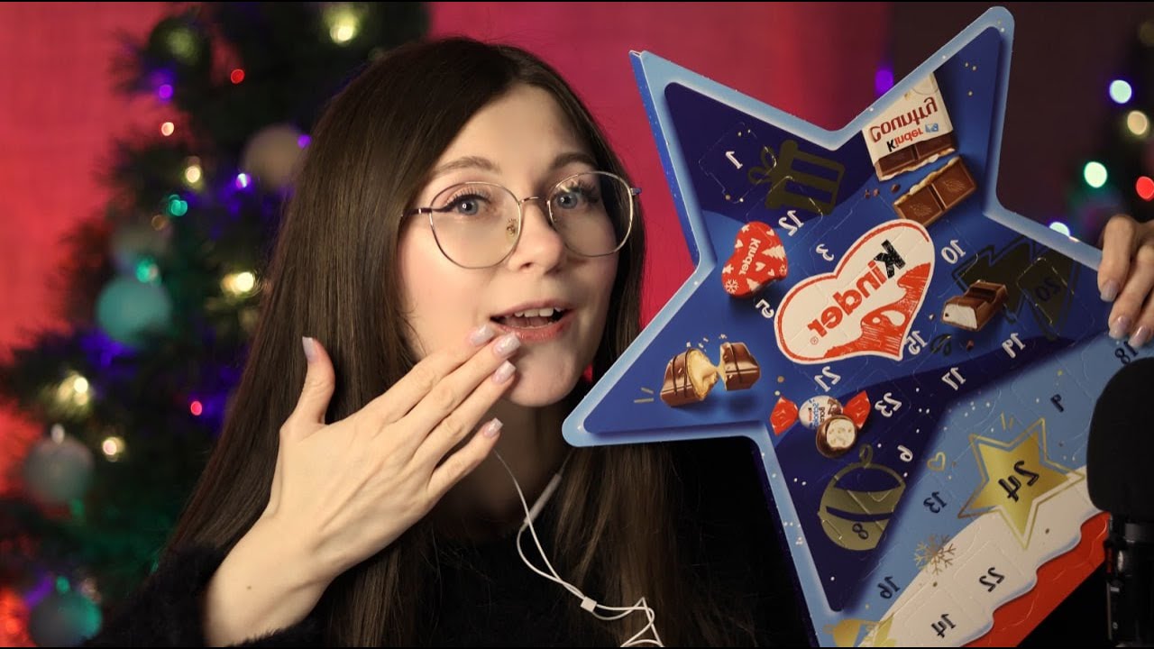 ASMR  итинг шоколада Kinder/ ASMR eating chokolate Kinder  #asmr #asmreating