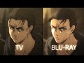 TV vs Blu Ray (Eren vs Marley) comparison Attack on Titan Fan Made