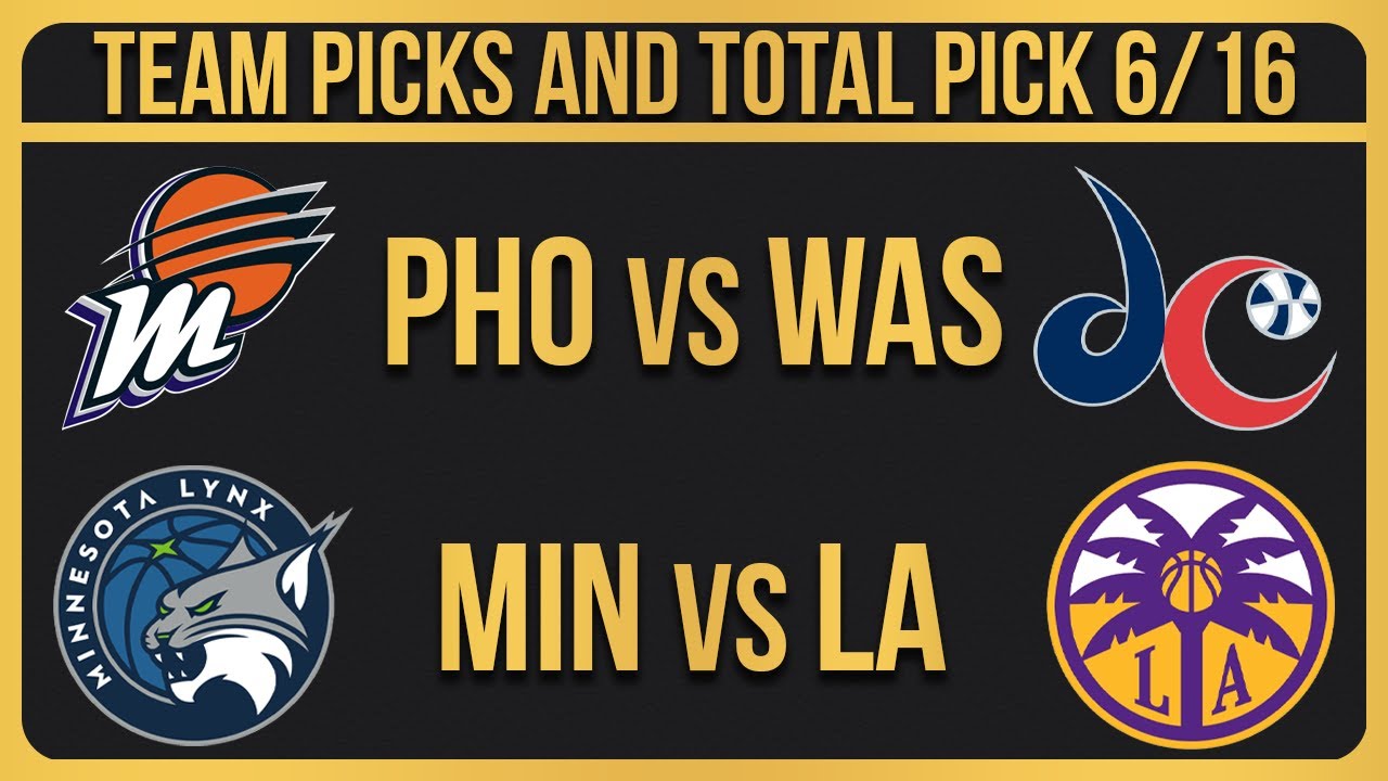 FREE WNBA Picks Today 6/16/23 WNBA Picks and Predictions YouTube
