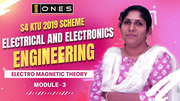 S4 KTU 2019 Scheme QP Solution | EE | ELECTROMAGNETIC THEORY | EMT | EET 204 | MODULE 3 | 2023| ONES