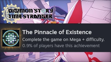 0.9% Of Players Have This Achievement! Digimon Story Time Stranger Mega+ Tips